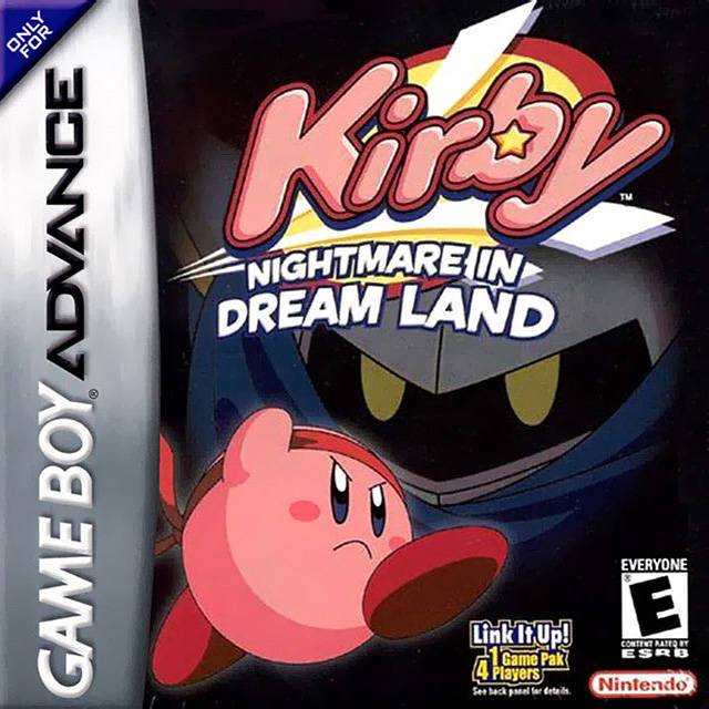 Kirby Nightmare In Dream Land (Gameboy Advance)