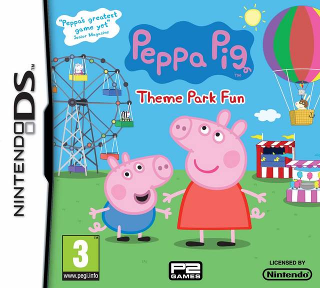 Peppa Pig: Theme Park Fun [European Import] (Nintendo DS)