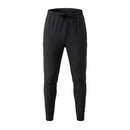 Mens Loose-Fit Quick-Drying Sports Pants With Side Pockets