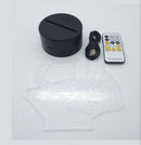 New Style 3D Motorcycle LED Lamp with Touch Remote