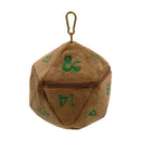 D20 Plush Dice Bag - D&D Feywild Copper and Green