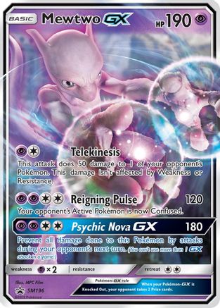 Mewtwo GX SM196/248 - SM Promos Holofoil