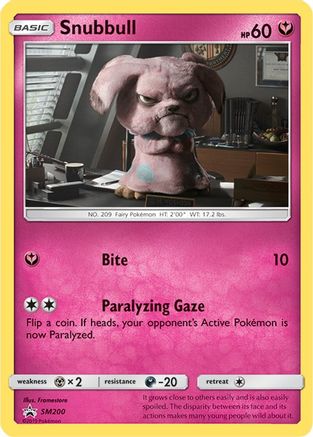 Snubbull SM200 - SM Promos - Holofoil