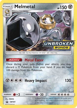 Melmetal (Prerelease) SM181/248 - SM Promos Holofoil