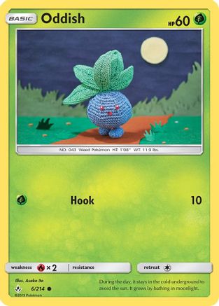 Oddish 006/214 - SM  Unbroken Bonds