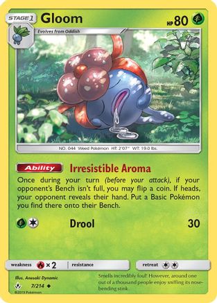 Gloom 007/214 - SM  Unbroken Bonds