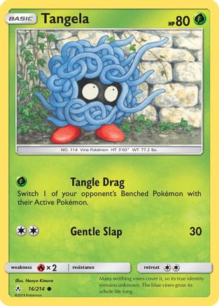Tangela 016/214 - SM  Unbroken Bonds