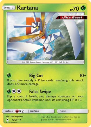 Kartana 019/214 - SM  Unbroken Bonds Holofoil