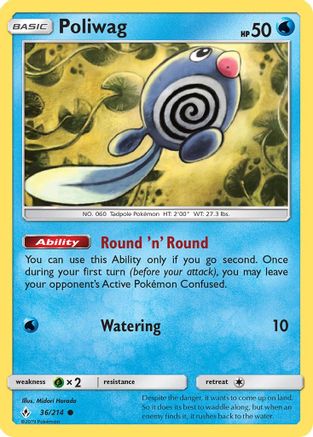 Poliwag 036/214 - SM  Unbroken Bonds