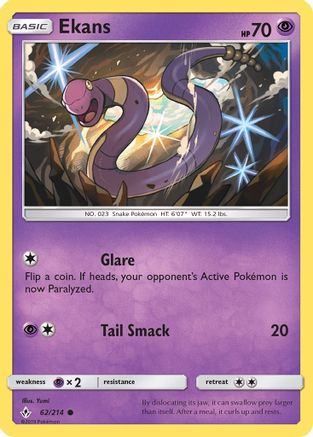 Ekans 062/214 - SM  Unbroken Bonds