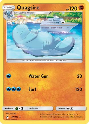 Quagsire 097/214 - SM  Unbroken Bonds