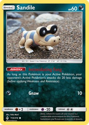 Sandile 113/214 - SM  Unbroken Bonds