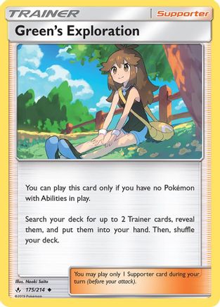 Green's Exploration 175/214 - SM  Unbroken Bonds