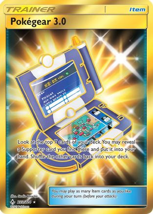 Pokegear .0 (Secret) 233/214 - SM  Unbroken Bonds Holofoil