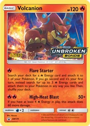 Volcanion SM179 - SM Promos - Holofoil
