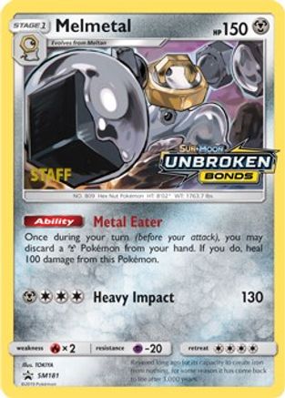 Melmetal SM181 - SM Promos - Holofoil