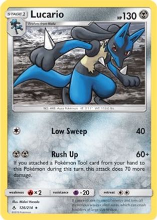 Lucario (SM Unbroken Bonds) 126/214 - Deck Exclusives