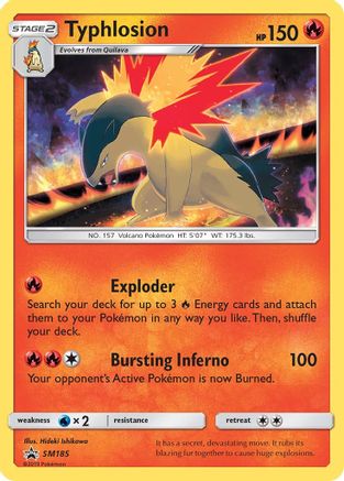 Typhlosion SM185/248 - SM Promos Holofoil