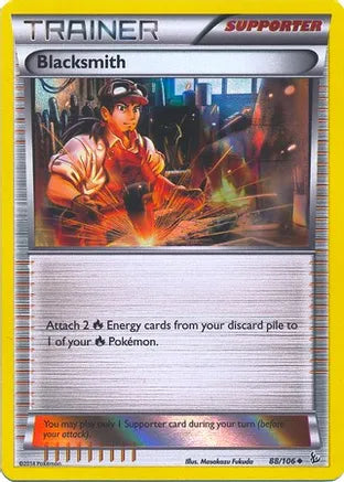 Pokemon: Blacksmith Holo Promo 88/106 - Near Mint