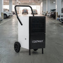 189 Pints Commercial Dehumidifier with Built-in Water Pump-Black