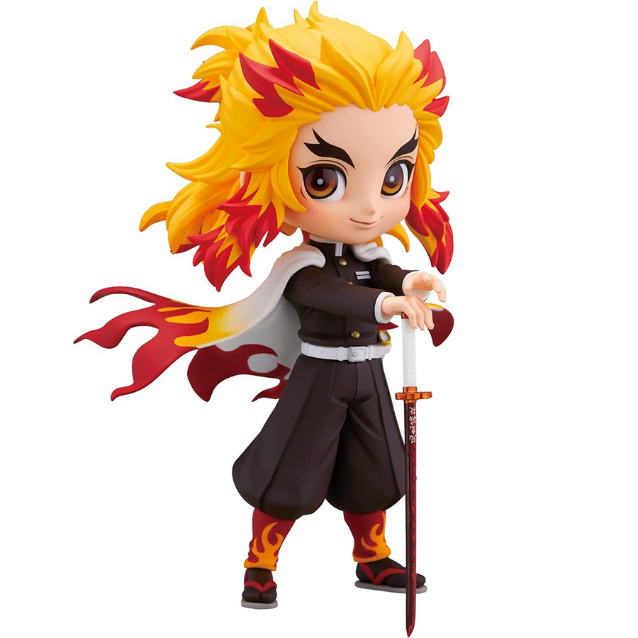 Banpresto: Q Posket: Demon Slayer: Kimetsu no Yaiba - Kyojuro Rengoku (Ver. A)