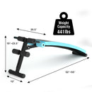 Folding Weight Bench Adjustable Sit-up Board Workout Slant Bench