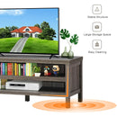 3-Tier TV Stand Console Cabinet for TV's up to 45 Inch with Storage Shelves