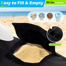 18.5" Square Umbrella Base Weight with Weatherproof Fabric