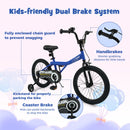 Kids Bike 14-Inch with Removable Training Wheels Navy