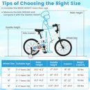 Kids Bike with Training Wheels 12-18 Inch White