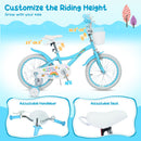 Girls Bike 12-18 Inch with Training Wheels and Basket