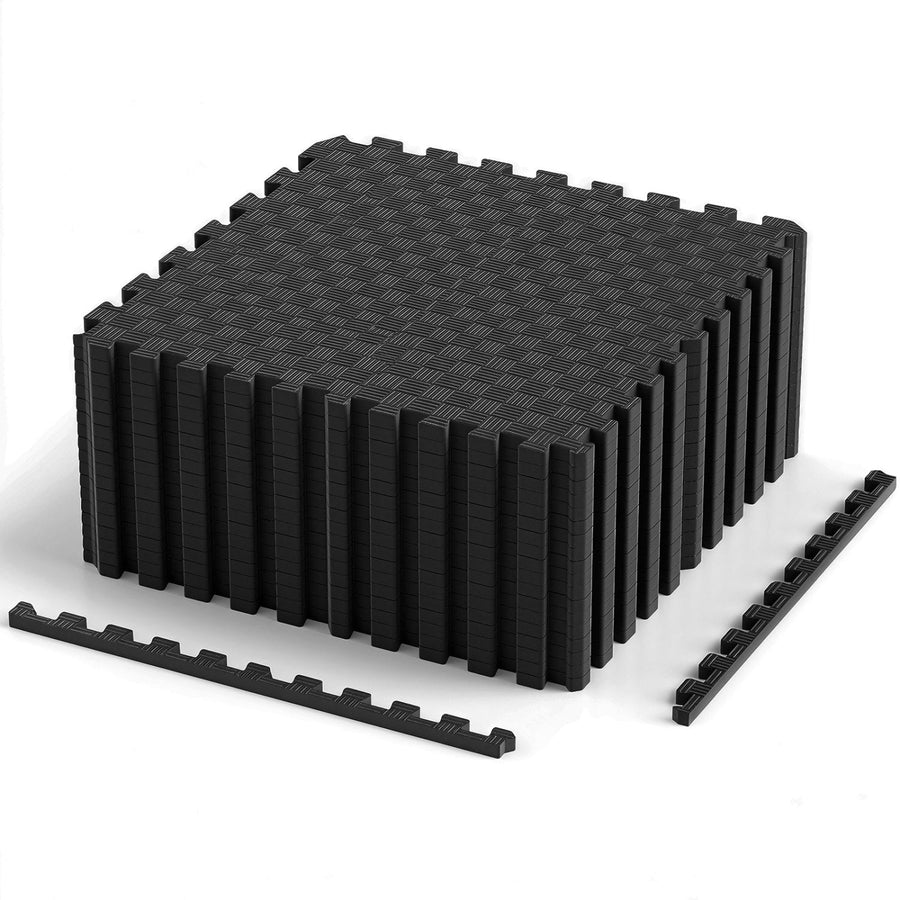 Puzzle Exercise Mat 18-Piece EVA Foam Interlocking Tiles