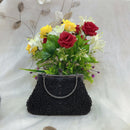 Retro Classic Fashionable Womens All-Handmade Beaded Handbag