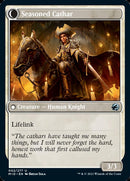Ambitious Farmhand // Seasoned Cathar (MID-002) - Innistrad: Midnight Hunt: (Double Faced Transform)