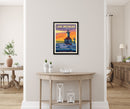 Great Lakes: Lake Michigan (American Travel) Art Print