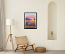 Death Valley National Park: Hikers (63 National Parks) Art Print