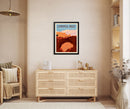 Capitol Reef National Park: Cassidy Arch (63 National Parks) Art Print