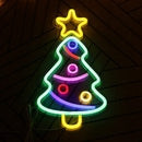 LED Christmas Acrylic Neon Festival Decorations