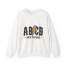 Back to School Crewneck Sweatshirt, Unisex Sweatshirt, Lightweight Sweater, School Apparel, Teacher Gift, Trendy Fashion