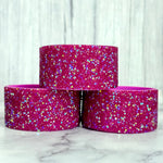 Fuschia Druzy BLING Tumbler Boot -fits 40oz New!