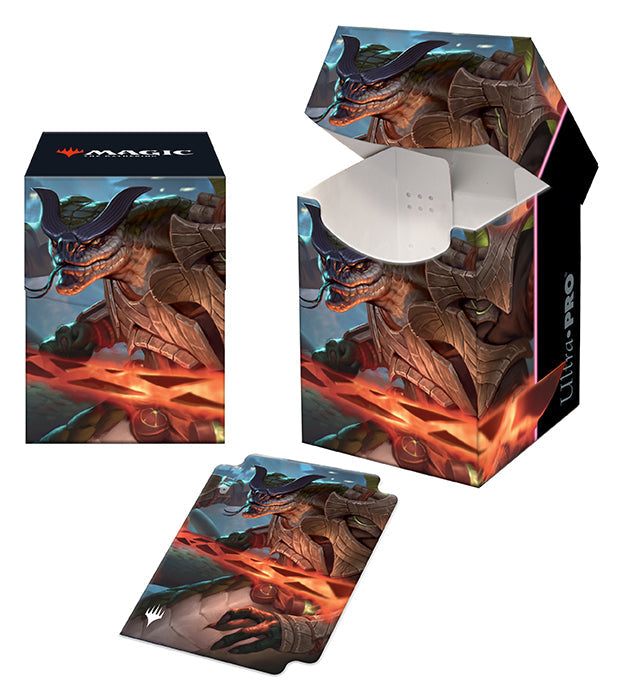 Magic The Gathering Deck Box: Kamigawa Neon Dynasty - Chishiro, the Shattered Blade