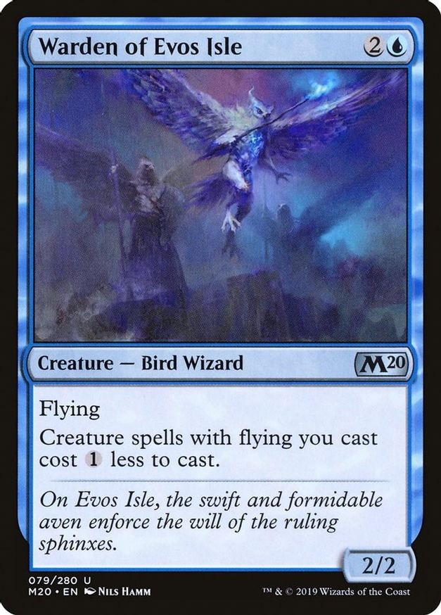 Warden of Evos Isle | 79 | Core Set 2020