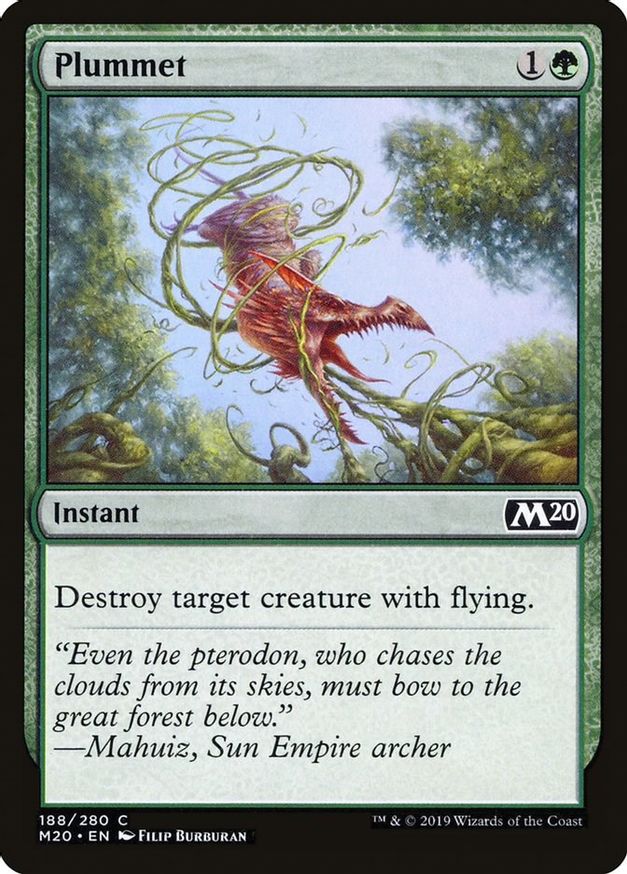 Plummet | 188 | Core Set 2020