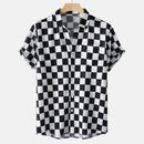 New Hawaiian 3D Printed Short Sleeve Shirt Men's Top
