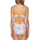Becca Lush Lagoon One Piece Womens Swimsuit, Size Medium