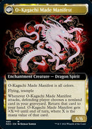 The Kami War // O-Kagachi Made Manifest (NEO-489) - Kamigawa: Neon Dynasty: (Extended Art, fandfc, enchantment)