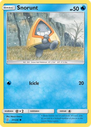 Snorunt 037/236 - SM  Unified Minds
