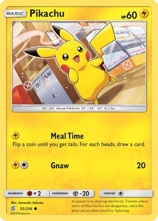 Pikachu 055/236 - SM  Unified Minds