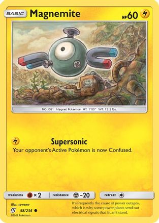 Magnemite 058/236 - SM  Unified Minds