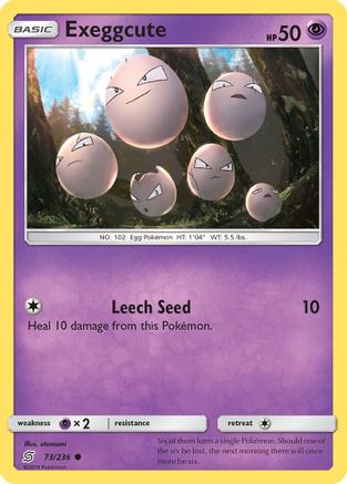 Exeggcute 073/236 - SM  Unified Minds